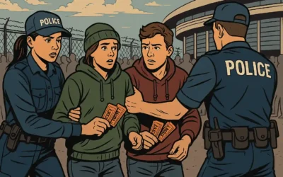 Detienen a 71 personas por reventa de boletos durante el Corona Capital en Iztacalco