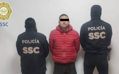 Detienen en Azcapotzalco a hombre investigado por extorsión y narcomenudeo