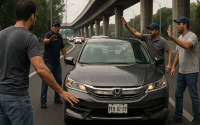 Estafa del falso mecánico en Periférico CDMX alerta a conductores