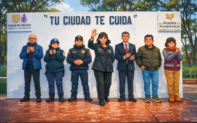 Inicia en Azcapotzalco la estrategia “Tu Ciudad te Cuida” para reforzar la seguridad local