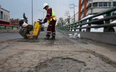 Avanza reencarpetamiento en el centro de Azcapotzalco para mejorar calles y movilidad