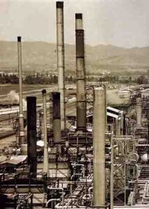 Refinería 18 de marzo en 1950