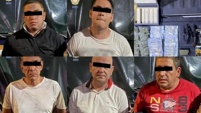 detenidos armados en Azcapotzalco