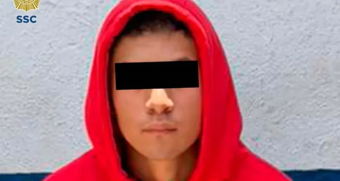 Víctor Manuel “N”, presunto integrante de “Los Malportados”, fue detenido en Azcapotzalco.