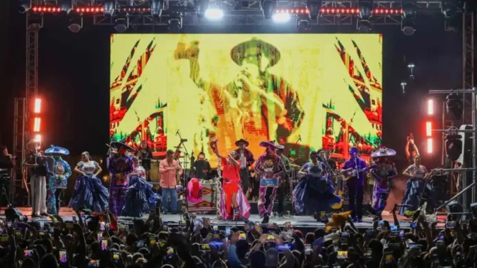 concierto de Lila Downs en Azcapotzalco