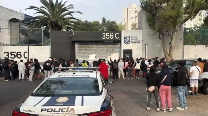 protesta de mototaxistas en Azcapotzalco