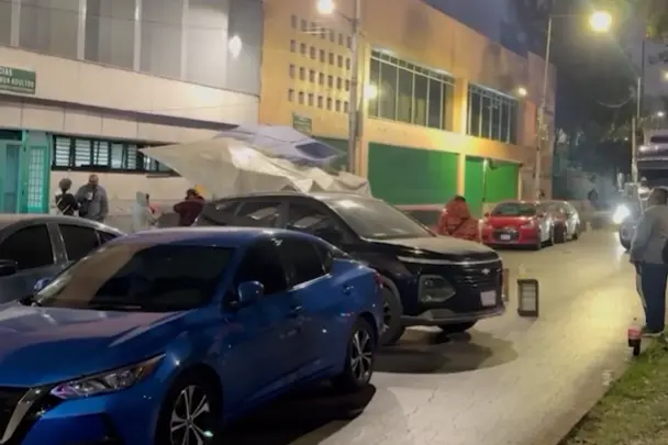 bloqueo Circuito Interior La Raza CDMX